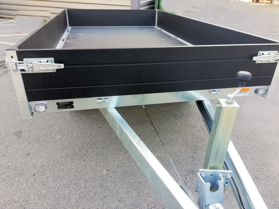 Remorque plateau ridelle Saris 276 x 170 PTAC 2000 kgs "black edition – Image 7