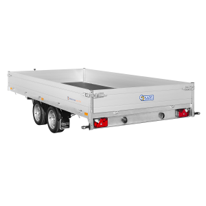 Plateau Saris 356 X 170 PTAC 2700 Kgs - Remorque professionnelle robuste