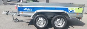 Remorque 2 essieux Lider FLORENCE 39330 500/750 Kg