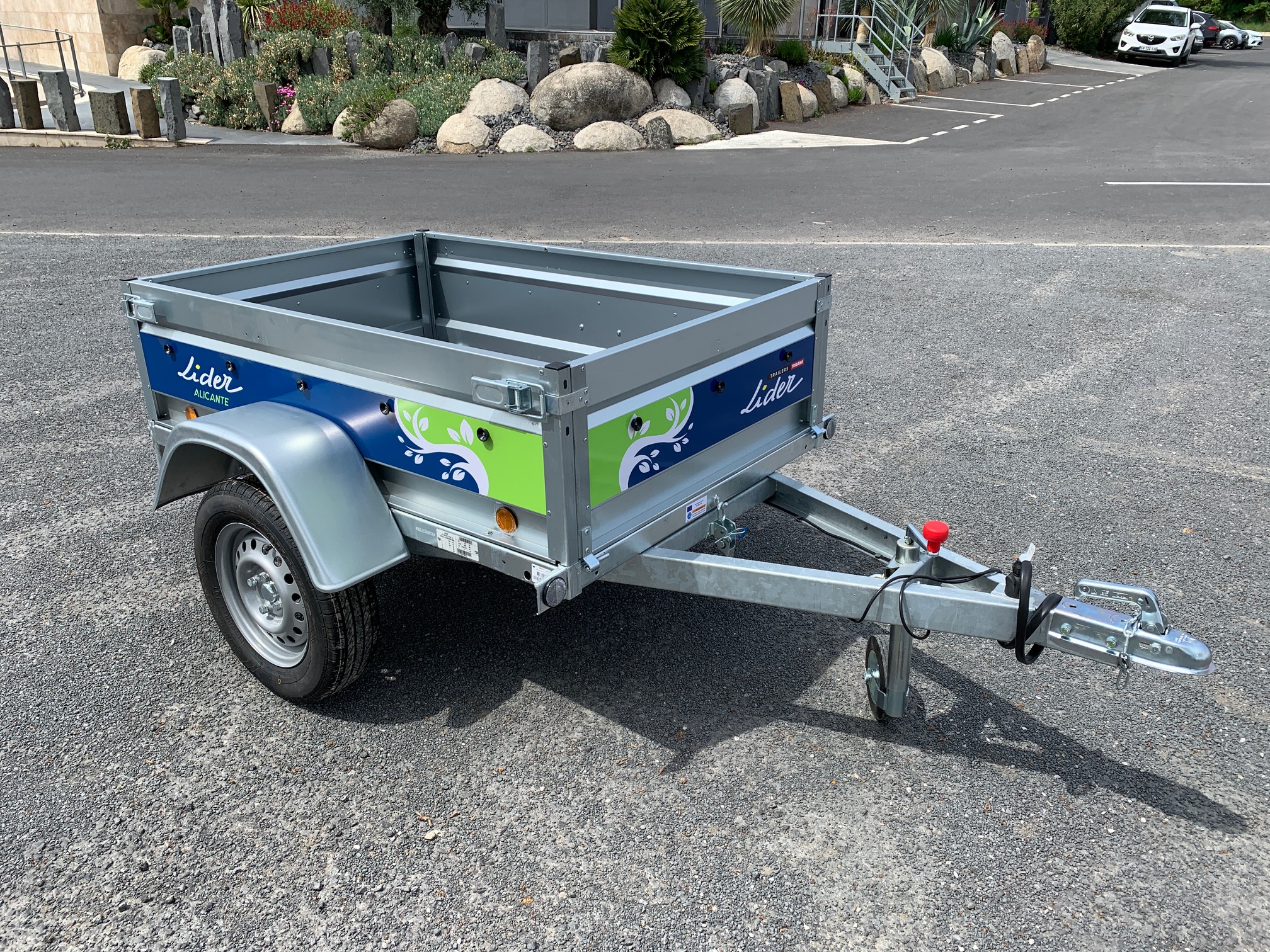 Remorque 500 kg 100 x 150 Alicante 150 Lider robuste et polyvalente – Image 4