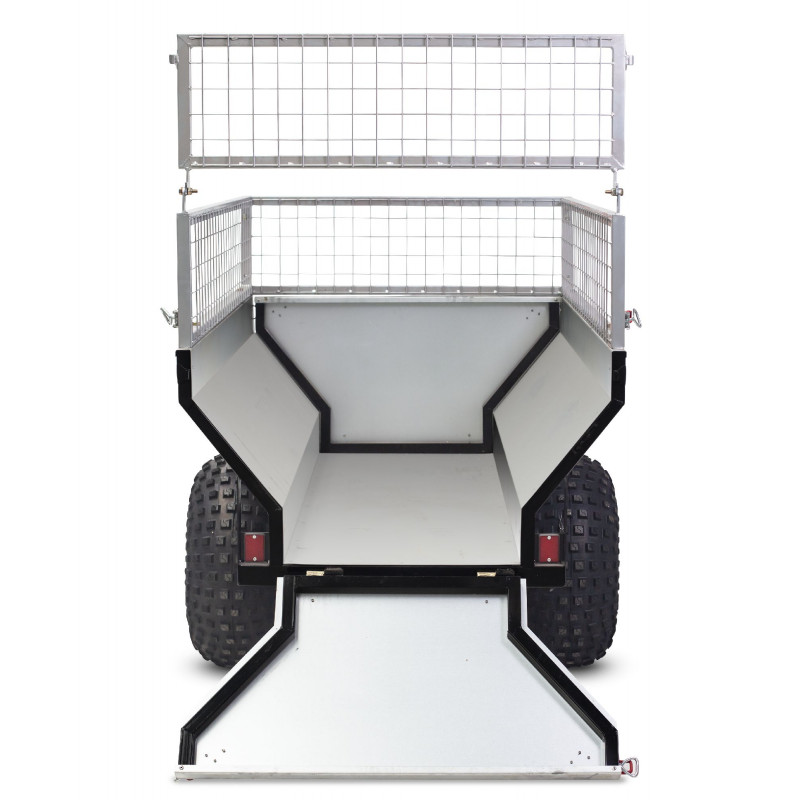 Remorque basculante 500 kg MW-Tools AHR500G avec treuil – Image 7