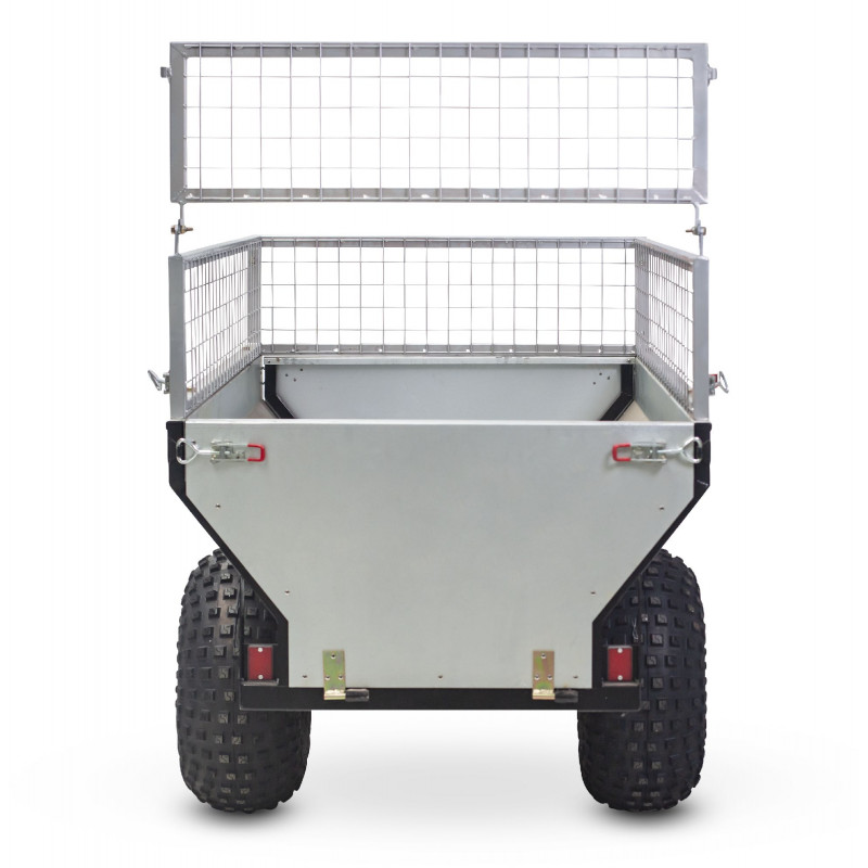 Remorque basculante 500 kg MW-Tools AHR500G avec treuil – Image 8