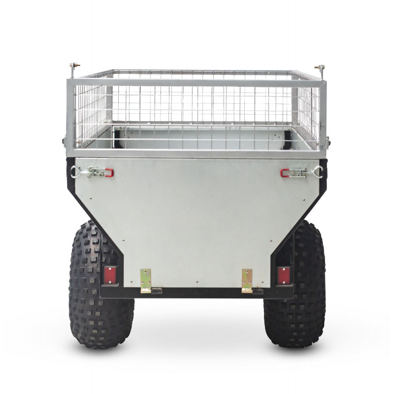Remorque basculante 500 kg MW-Tools AHR500G avec treuil – Image 9