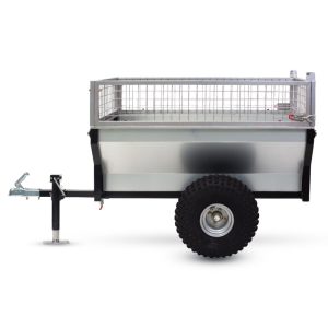 Remorque basculante 500 kg MW-Tools AHR500G avec treuil