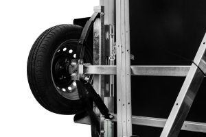 Remorque avec amortisseur 750 kg Garden Trailer 201/R Unitrailer