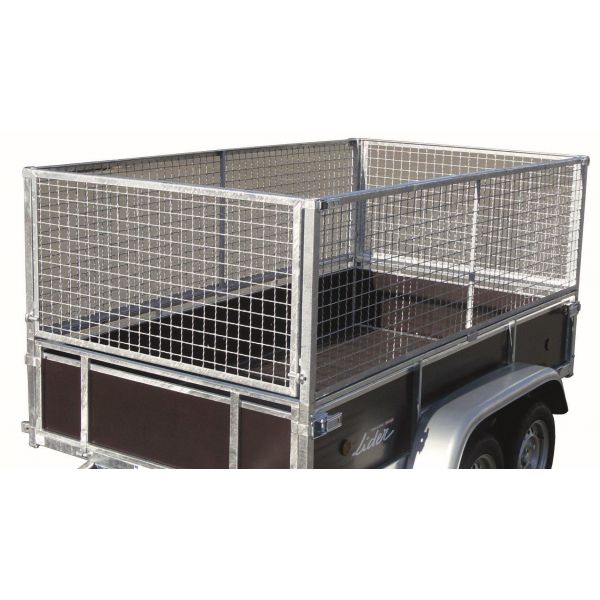 Remorque bois 1 essieu LIDER 500-750 kg – Image 2