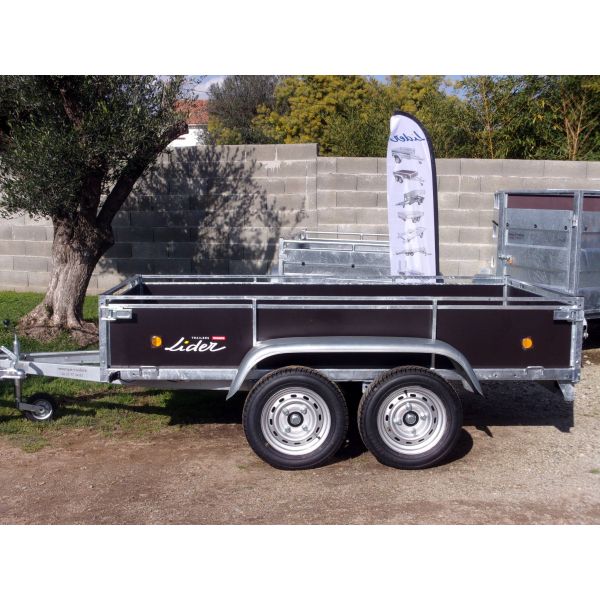 Remorque bois 2 essieux LIDER 500/750 kg – Image 5