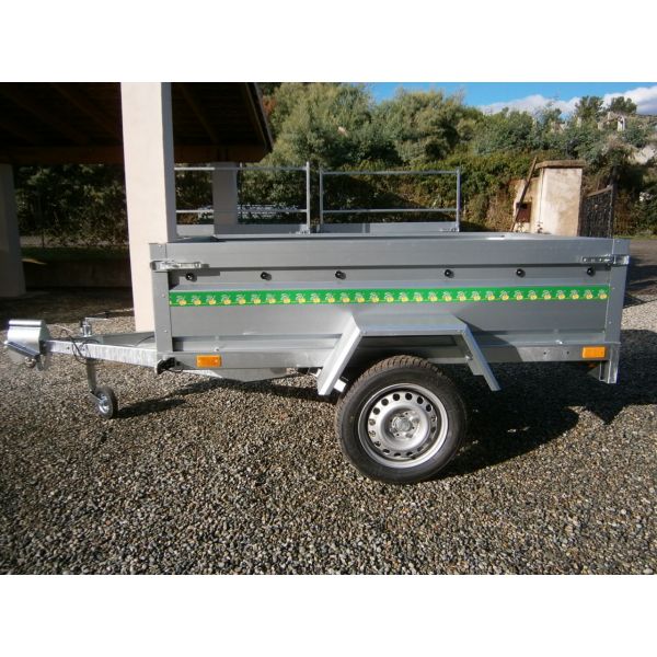 Remorque Mirabelle M215 : 750 kg, 155/70 x 13 4 TR98 – Image 4