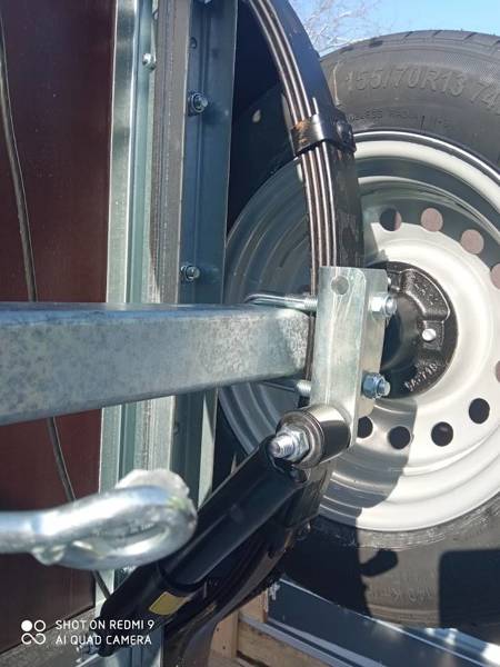 Remorque moto 3 rails UNITRAILER MOTO 3/R avec amortisseurs, 3 rails de 2m, AL-KO – Image 5