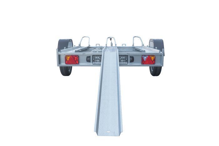 Remorque moto 3 rails UNITRAILER MOTO 3/R avec amortisseurs, 3 rails de 2m, AL-KO – Image 6