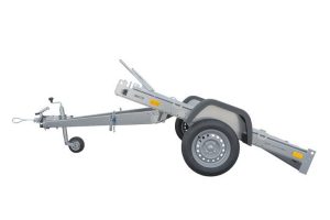 Remorque moto 3 rails UNITRAILER MOTO 3/R avec amortisseurs, 3 rails de 2m, AL-KO