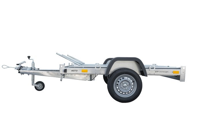 Remorque moto 3 rails UNITRAILER MOTO 3/R avec amortisseurs, 3 rails de 2m, AL-KO – Image 2