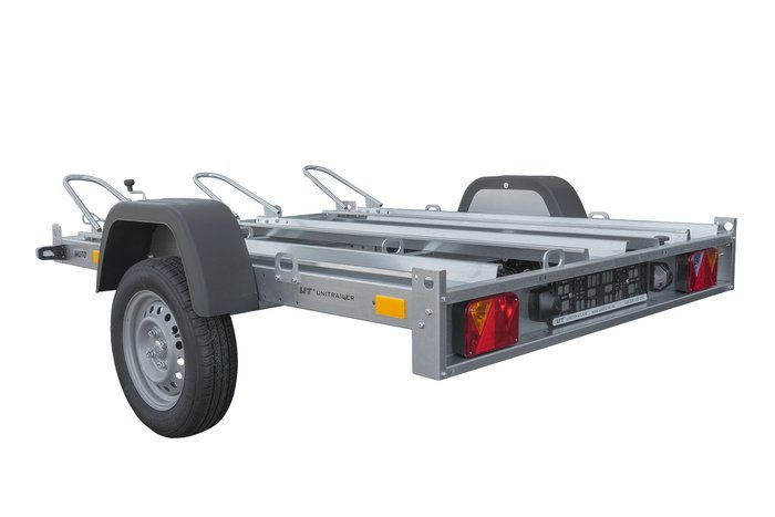 Remorque moto 3 rails UNITRAILER MOTO 3/R avec amortisseurs, 3 rails de 2m, AL-KO – Image 9