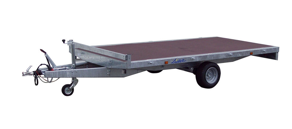 Remorque plateau Lider 33630 1500/1300/1200/1100 KG – Image 3