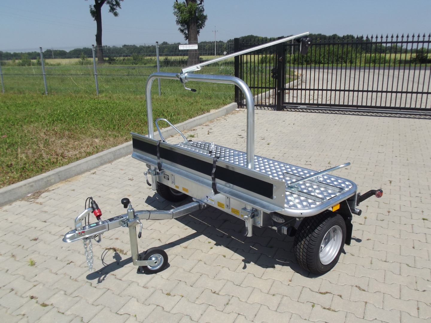 Remorque Porte Moto Transversale 750 kg 200 x 80 cm – Image 6