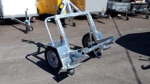 Remorque porte touret 1500 kg avec treuil manuel Jalon