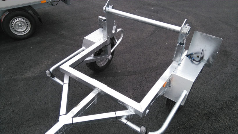 Remorque porte touret 750 kg GOT 155.70R13 – Image 3