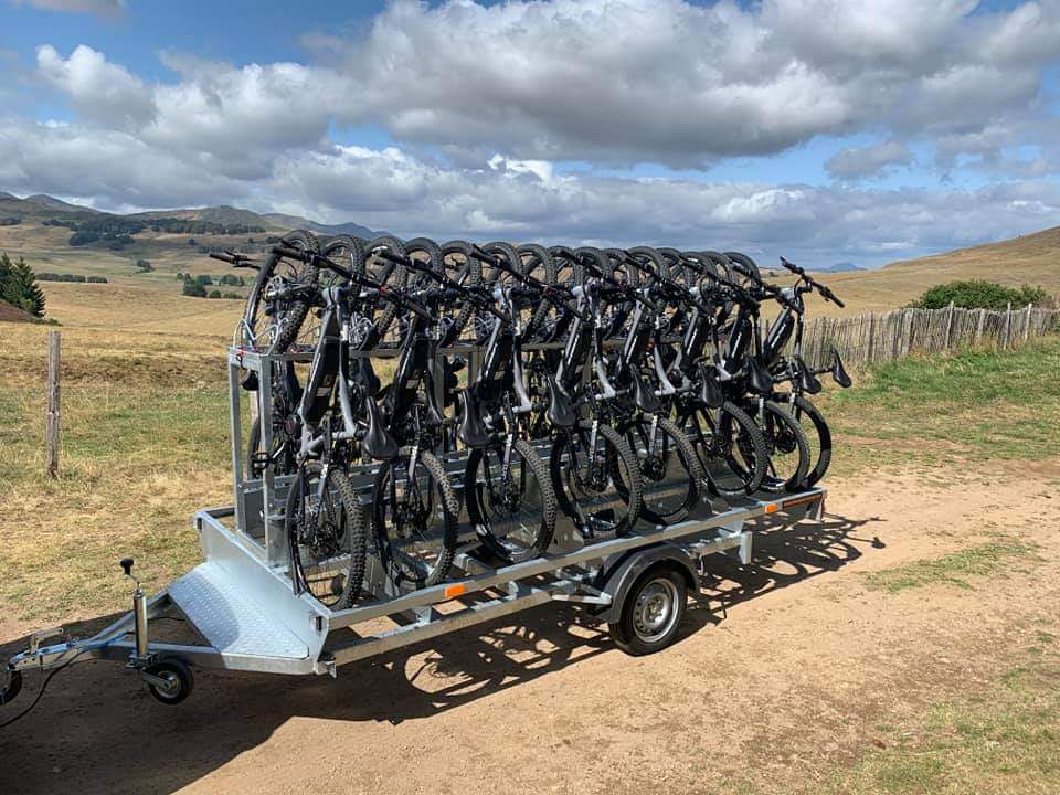 Remorque Porte vélos VTT/VAE 20p GOT 750 kg, 20 VTT/VAE, 24/26/27.5+ et 29 – Image 6