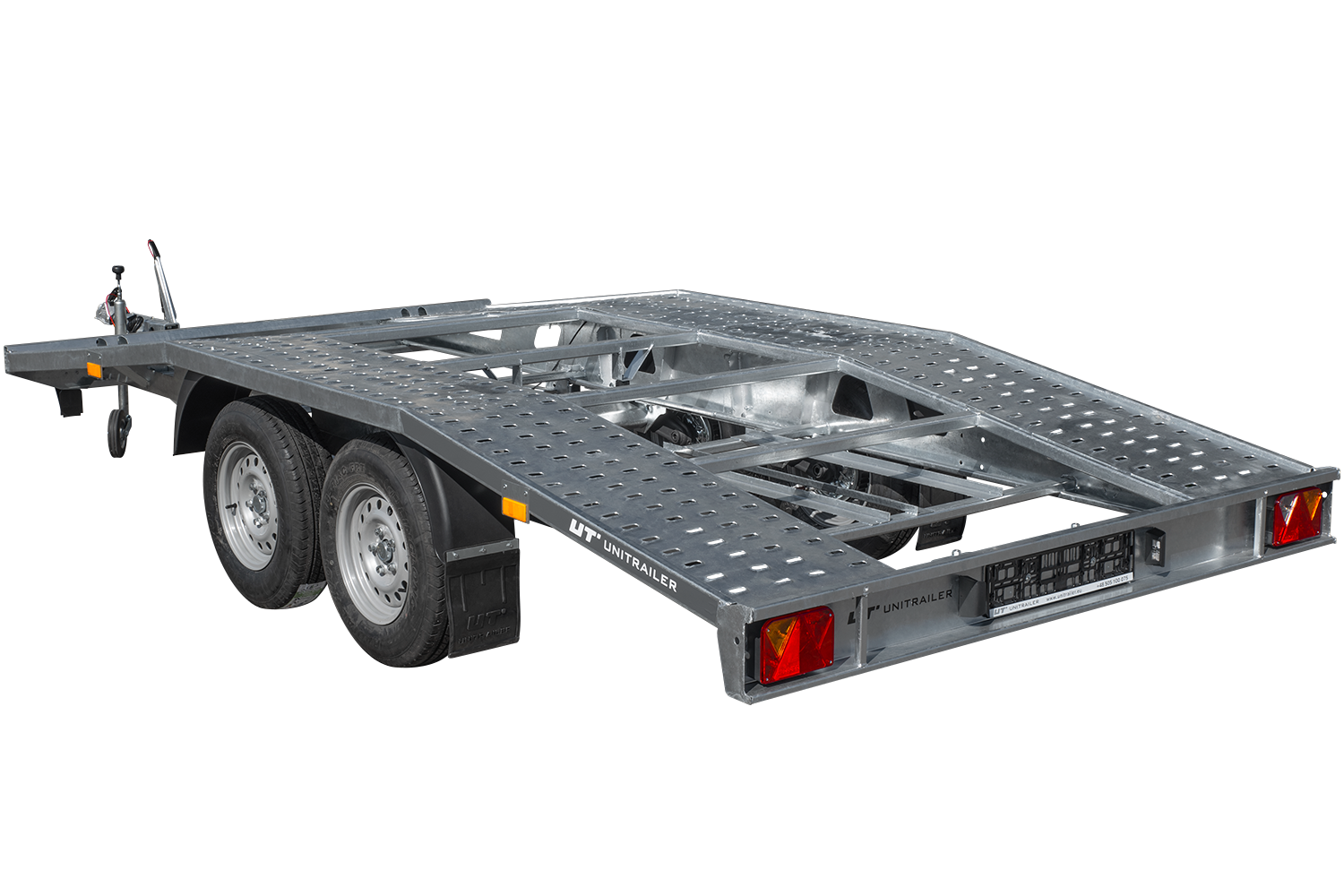 Remorque porte-voiture UNITRAILER TEMPO 4020 PTAC 3000 KG – Image 3