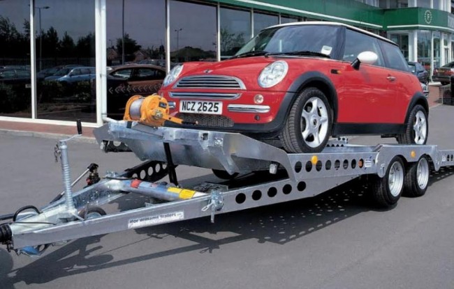 Remorque porte-voitures plateau basculant CT177 Ifor Williams robuste et pratique – Image 3