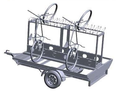 Remorque Porte-vélos VTT/VAE 20p GOT 750 kg – Image 5