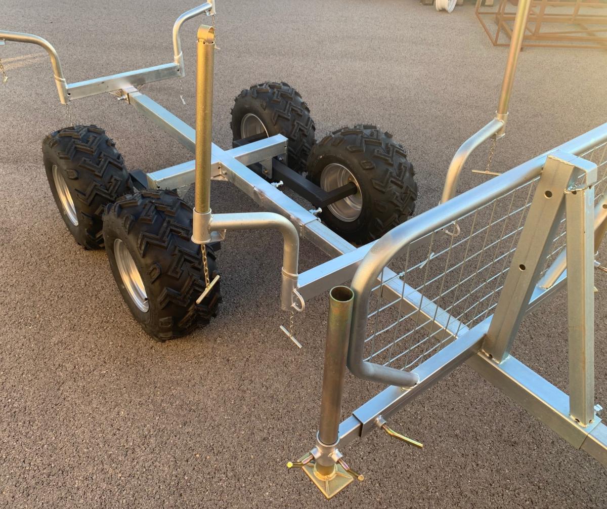 Remorque quad 2 essieux ranchers PTC 1200 kg – Image 5