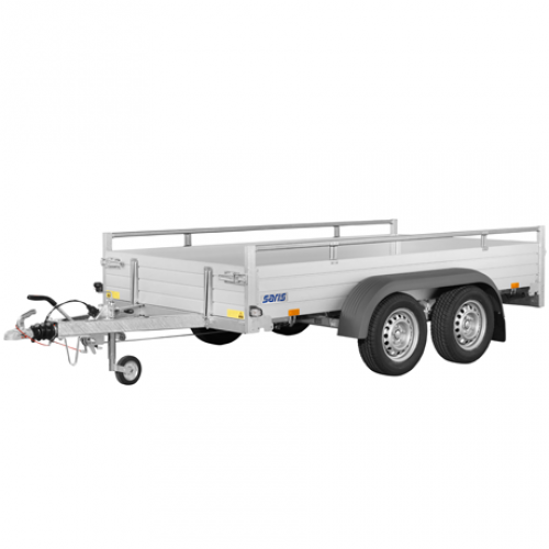 Remorque utilitaire Saris FW2000 Mac ALU 2000kg 2 essieux