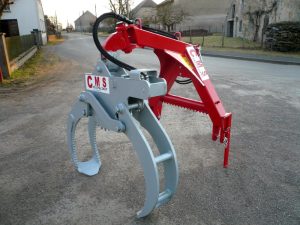 Pince de débardage CMS170 avec ouverture de 1,70 m