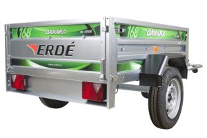 Remorque Erde DAXARA 168 NF - PTAC 500 kg, 155 x 115 cm