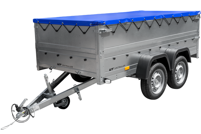 Remorque à deux essieux Garden Trailer 264/2 Kipp – Image 4