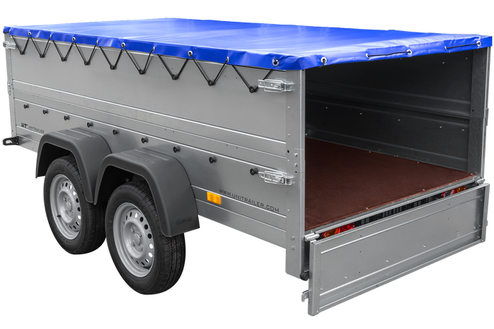 Remorque à deux essieux Garden Trailer 264/2 Kipp – Image 9