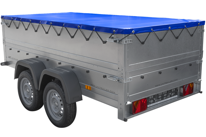 Remorque à deux essieux Garden Trailer 264/2 Kipp – Image 10