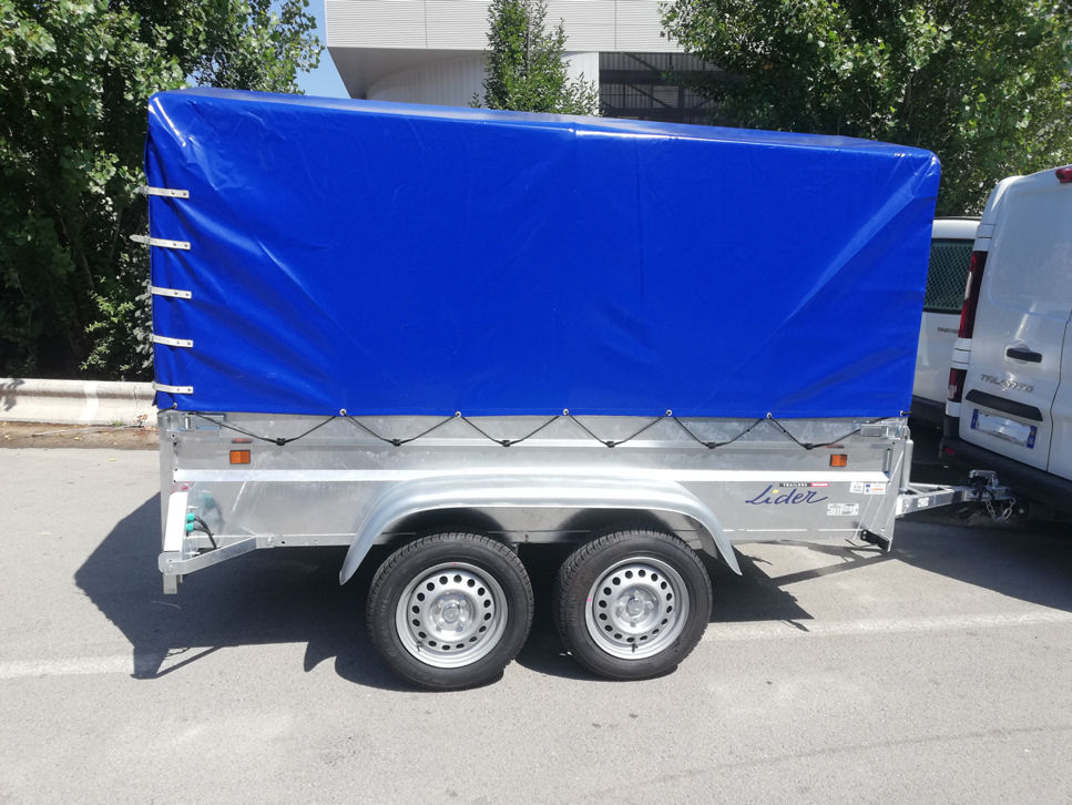 Remorque Lider ROBUST 39394 2 ESSIEUX NF, 500/750kg – Image 2