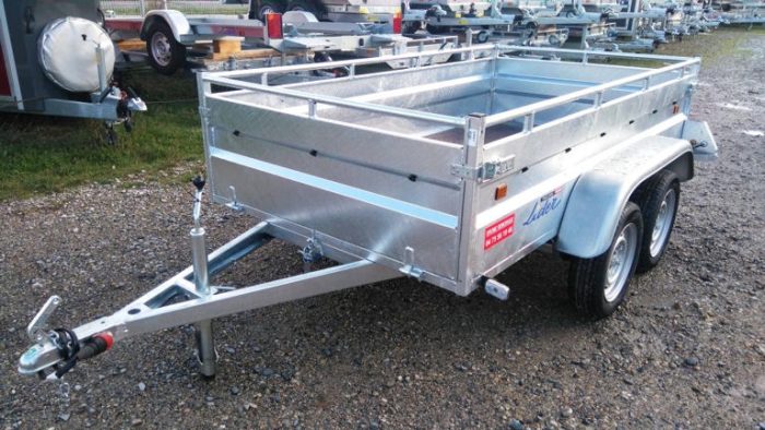 Remorque Lider ROBUST 39394 2 ESSIEUX NF, 500/750kg