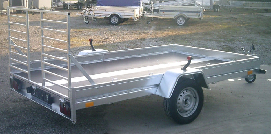 Plateau multi-transport Boro BOP 737, 500-750kg, dimensions 300x172cm