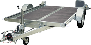 Plateau multi-transport Erde EXPERT PLM 150 F 1000 kg, 155R13C, 250x150x10 cm