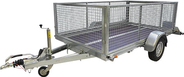 Plateau multi-transport Erde EXPERT PLM 150 F 1000 kg, 155R13C, 250x150x10 cm – Image 5