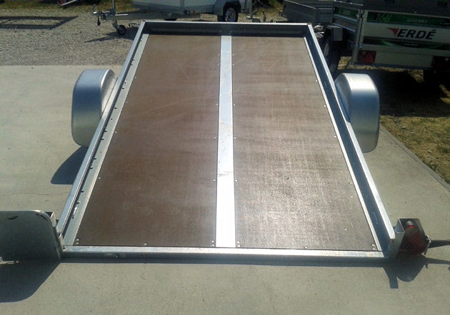 Plateau multi-transport Erde EXPERT PLM 150 F 1000 kg, 155R13C, 250x150x10 cm – Image 6