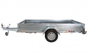 Plateau multi-transport Erde EXPERT PLM 150 NF, capacité 750 kg, dimensions 250x150x10 cm