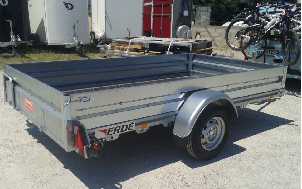 Plateau multi-transport Erde EXPERT PLM 150 NF, capacité 750 kg, dimensions 250x150x10 cm – Image 4